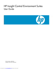 HP Insight Control Environment for BladeSystem User Manual