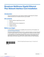HP Z800 - Workstation - 6 GB RAM Installation Manual