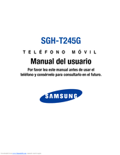 Samsung TracFone SGH-T245G Manual Del Usuario
