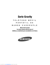 Samsung Gravity Series Manual Del Usuario