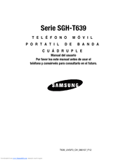Samsung SGH-T639 Series Manual Del Usuario