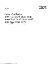 Lenovo NetVista A40i Manual D'utilisation