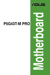 Asus P5G43T-M PRO User Manual