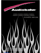 Audiobahn A8000J Owner's Manual