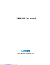 Uebo S400 User Manual