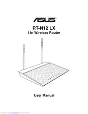 Asus RT-N12 User Manual