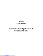 Premiertek AP2402 User Manual