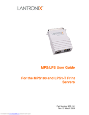 Lantronix LPS1-T User Manual