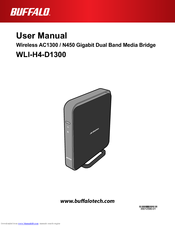 Buffalo AirStation WLI-H4-D1300 Manuals ManualsLib