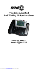 Fanstel ST218B Owner's Manual
