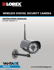 Lorex Vantage LW2220 Instruction Manual