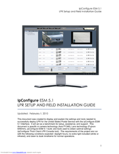 Axis ipConfigure ESM 5.1 Installation Manual