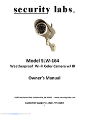 Security Labs SLW-164 Owner's Manual