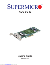 Supermicro AOC-SG-i2 User Manual