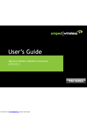 Amped Wireless AP600EX User Manual