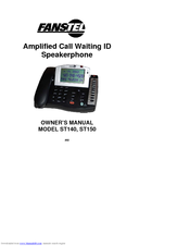 Fanstel ST150 Owner's Manual