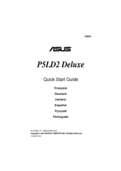 Asus P5LD2 Deluxe Manual De Démarrage Rapide