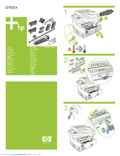 HP LaserJet M5025 MFP Installation Manual