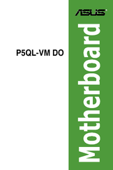 Asus P5QL-VM - DO/CSM Micro ATX Motherboard User Manual