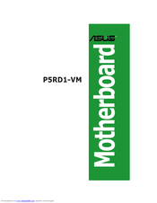 Asus P5RD1-VM User Manual