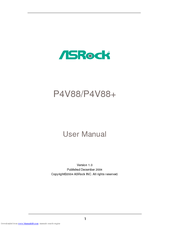 ASRock P4V88+ User Manual