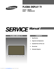 Samsung PPM63HSF Service Manual