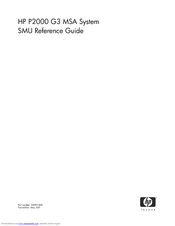 Hp P2000 Reference Manual