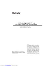 Haier LT15R1WW User Manual