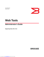 Brocade Communications Systems Web Tools Administrator's Manual