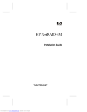 HP NetRAID-4M Installation Manual