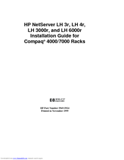 Hp D7171A - NetServer - LPr Installation Manual