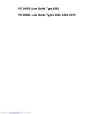 Ibm PC 300PL User Manual