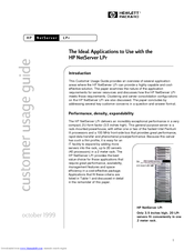 HP 1HW6HUYHU /3U Applications