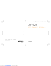 Lenovo IdeaPad U450 Notice