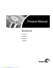 Seagate Momentus ST92011A Product Manual