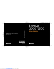 Lenovo N500 - 4233 - Pentium 2 GHz User Manual