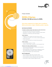 Seagate SV35.2 - Series 320 GB Hard Drive Product Overview