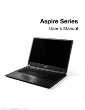 Acer Aspire M5-481TG User Manual