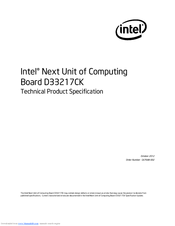 Intel D33217CK Specification