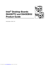 Intel D845EPT2 Product Manual