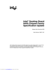Intel 845G Specification Update