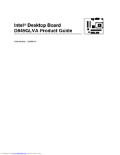 Intel Desktop Board D845GLVA Product Manual