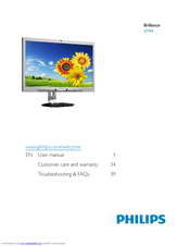Philips 271P4QPJEB/27 User Manual