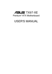 Asus TX97-XE-303 User Manual