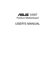 Asus VX97 User Manual
