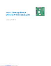 Intel D945PAW Product Manual