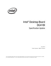 Intel DG41BI Specification
