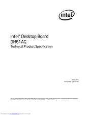 Intel DH61AG Specification