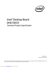 Intel DH61SKCH Specification