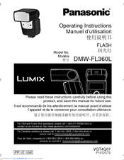 Panasonic DMW-FL360L Operating Instructions Manual